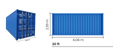20ft Standard Container