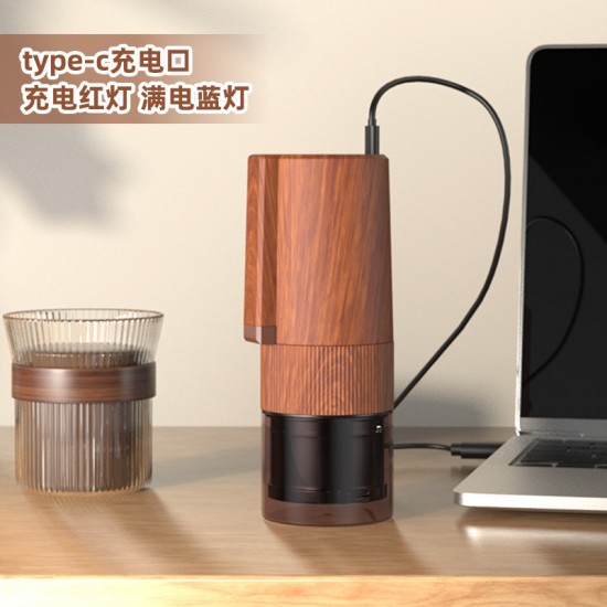 New Portable Electric Grinder USB Rechargeable Coffee Machine Automatic Grinder Coffee Grinder CNC Steel Core