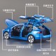 1:32 simulated Tesla modelX model alloy car model door opening sound and light pull back children's toys cross-border wholesale