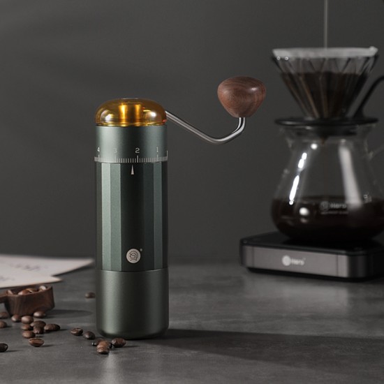 HeroZ5 hand-cranked bean grinder hand-brewed coffee bean grinder household ultra-fine powder machine small grinder machine