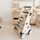 Exported to the Netherlands baby walker stroller anti-O-leg anti-rollover multifunctional wooden toy 1